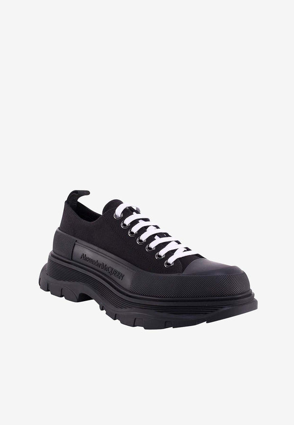 Alexander McQueen Tread Slick Low-Top Sneakers Black 705660W4MV2_1000