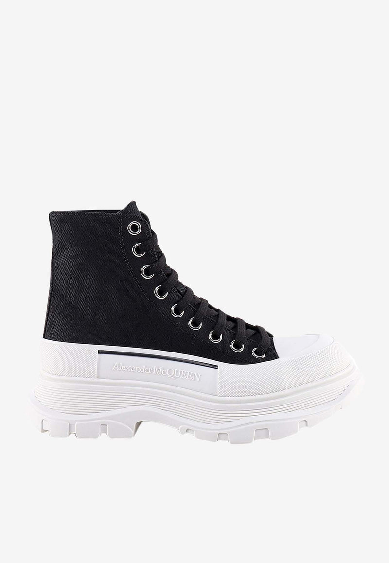 Alexander McQueen Tread Slick High-Top Sneakers Black 697080W4MV2_1070