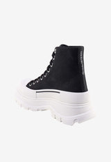 Alexander McQueen Tread Slick High-Top Sneakers Black 697080W4MV2_1070