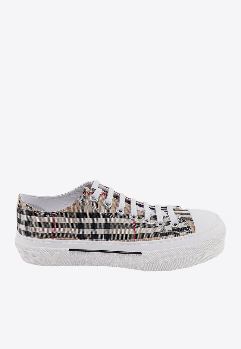 Burberry Vintage Check Low-Top Sneakers Beige 8050506_A7028