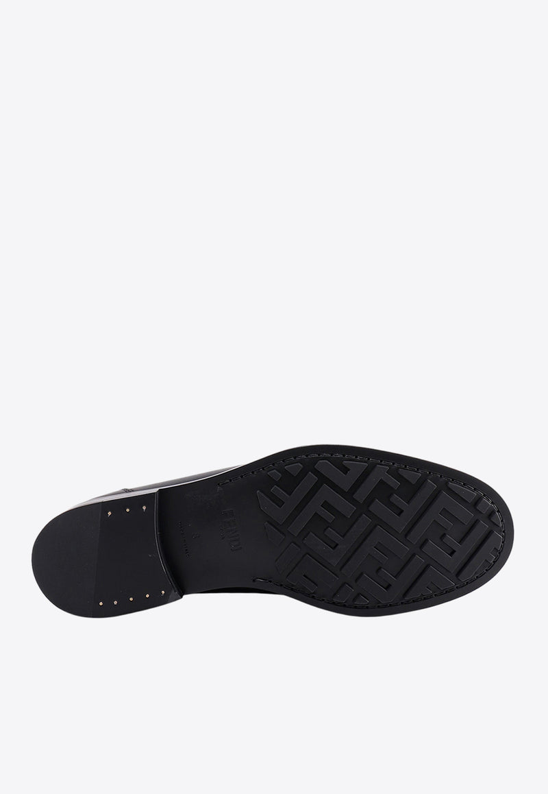 Fendi O'Lock Jacquard Loafers 7D1550AJZF_F0R7R