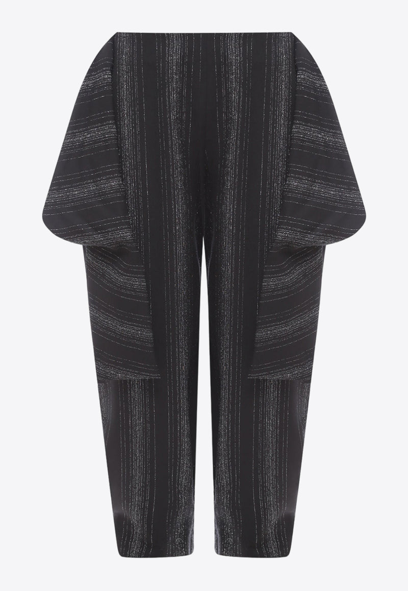 Stella McCartney Lurex Wool Pants Black 6400143AR701_1000
