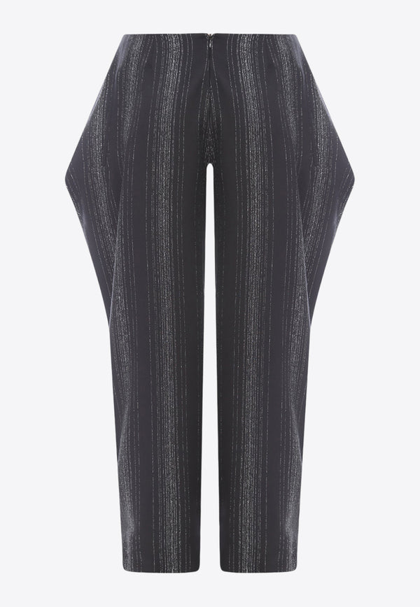 Stella McCartney Lurex Wool Pants Black 6400143AR701_1000