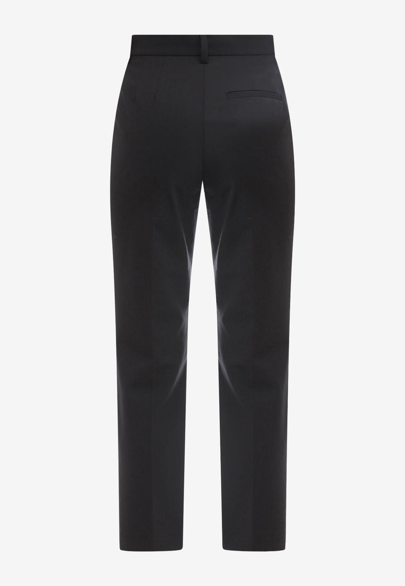 K Krizia Straight-Leg Tailored Pants Black J1CX31835_BLACK