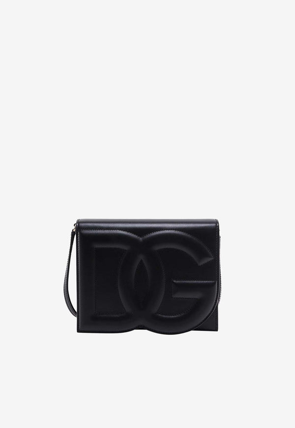 Dolce & Gabbana 3D-Effect Logo Leather Crossbody Bag BB7287AW576_80999