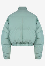 K Krizia Padded Bomber Jacket Green J1CX4111Y_GREEN