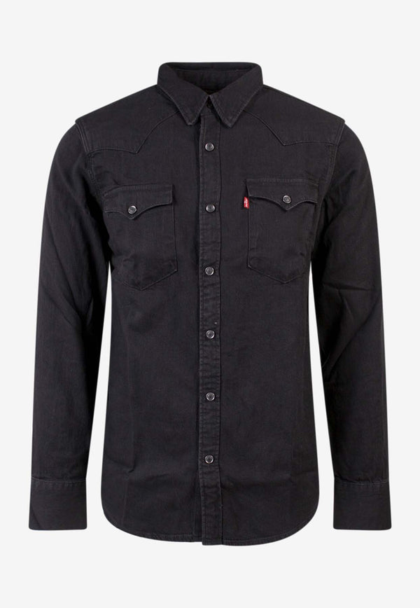 Levi's Barstow Western Long-Sleeved Shirt  Black 85744_0002
