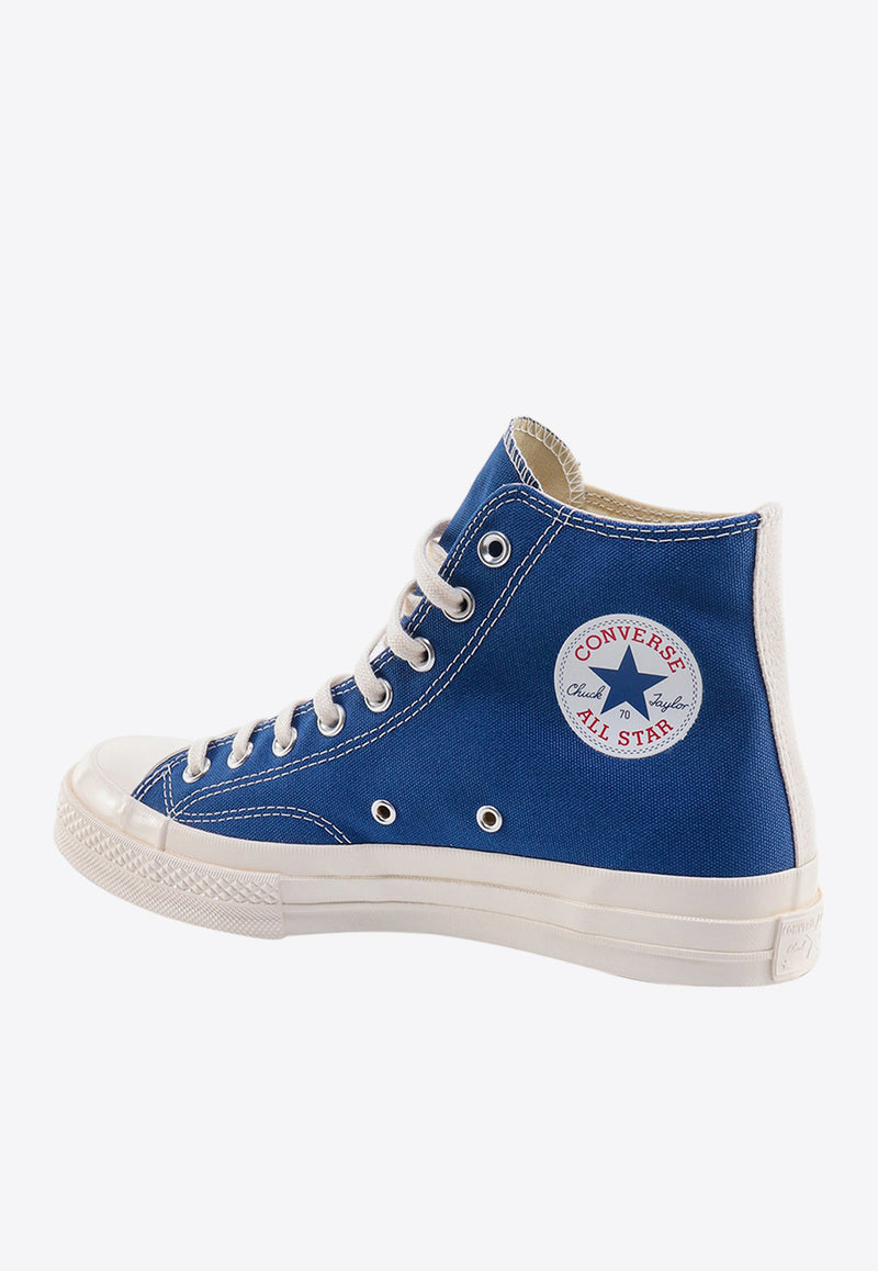 Comme Des Garçons Play X Converse Chuck 70 High-Top Sneakers Blue P1K122_BLUE