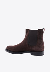 Tod's Suede Ankle Boots Brown XXM62C00P20RE0_S800