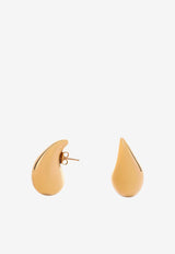 Bottega Veneta Small Drop-Shaped Earrings Gold 716783VAHU0_8120