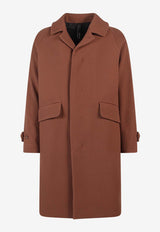 Hevò Crispiano Wool-Blend Coat Brown CRISPIANO1C757_2363