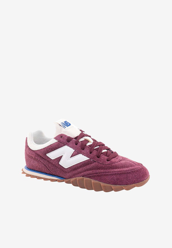 New Balance RC30 Suede Low-Top Sneakers Red URC30RDD12_BORDEAUX