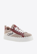 Chloé Lauren Low-Top Sneakers Beige C22U108Z4_90U