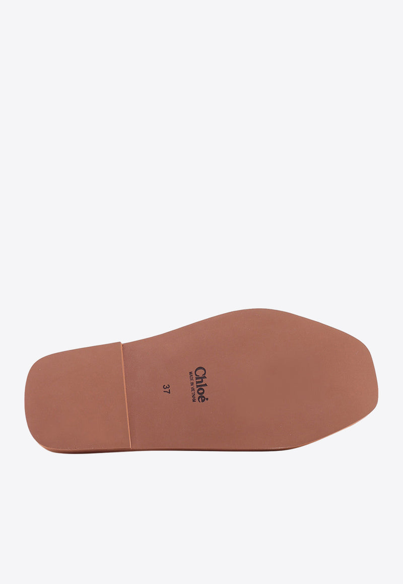 Chloé Woody Logo Detail Slides Black C22U188Z3_001