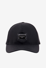 Dolce & Gabbana Logo Plaque Baseball Cap Black GH590AGF421_N0000