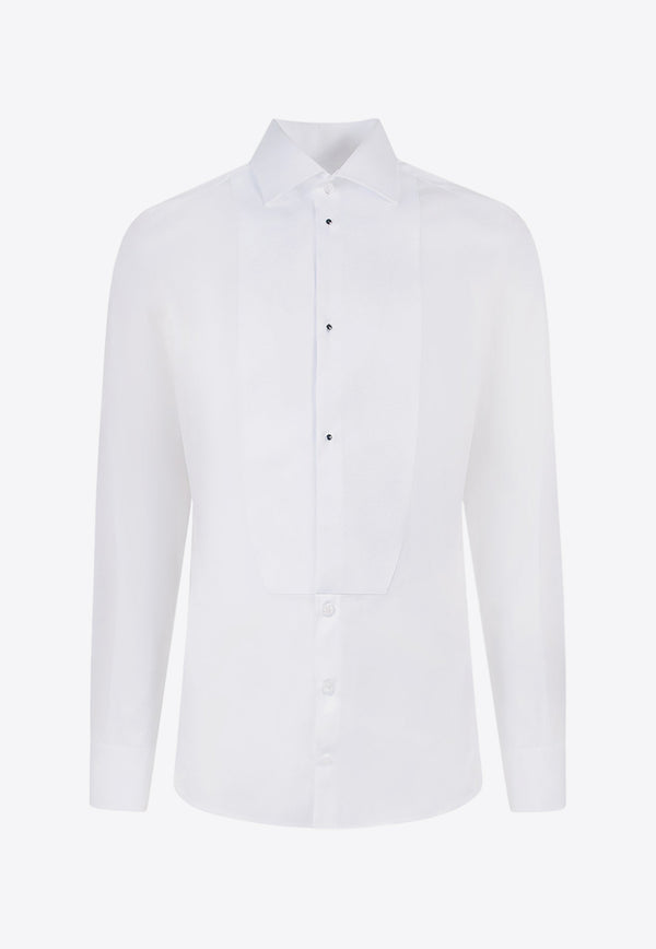 Dolce & Gabbana Poplin Long-Sleeved Shirt G5EN5TFU5U8_W0800