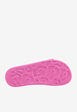 Alexander McQueen Hybrid Leather Buckle Sandals Pink 733083WHXZR_5482