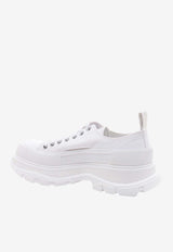 Alexander McQueen Tread Slick Low-Top Sneakers White 705660W4MV2_9000