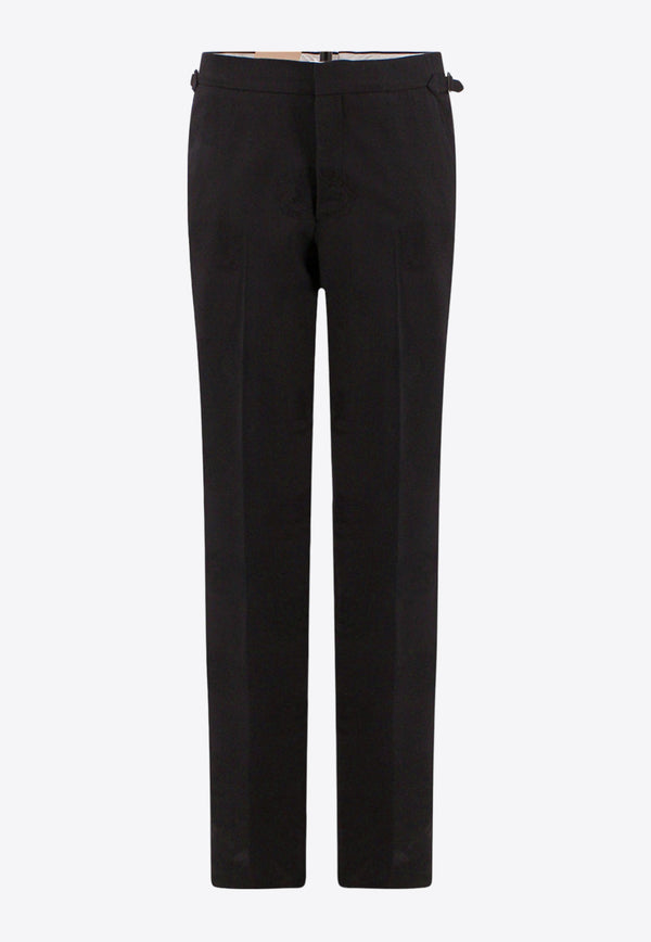 Burberry EKD Tailored Wool Pants Black 8063770_A1931