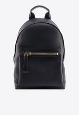 Tom Ford Leather Buckley Backpack Black H0397LCL213G_1N001