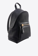 Tom Ford Leather Buckley Backpack Black H0397LCL213G_1N001