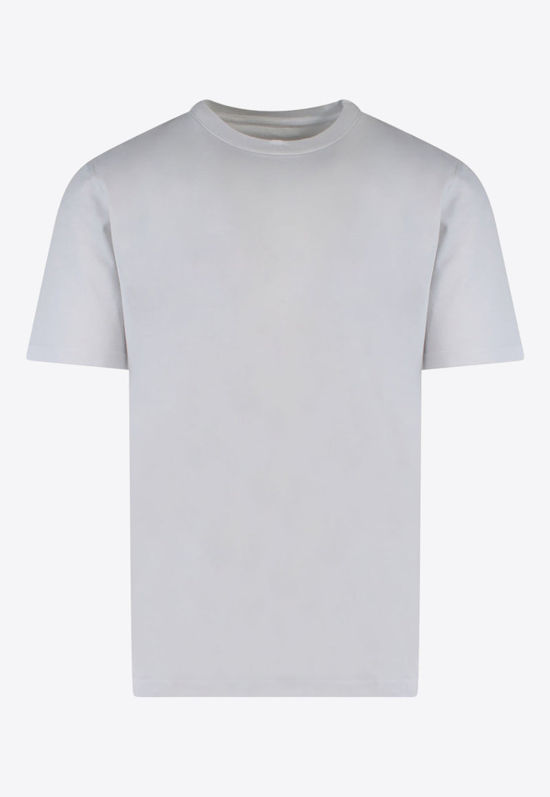 Maison Margiela Short-Sleeved Solid T-shirt S50GC0690S24347_586 Gray