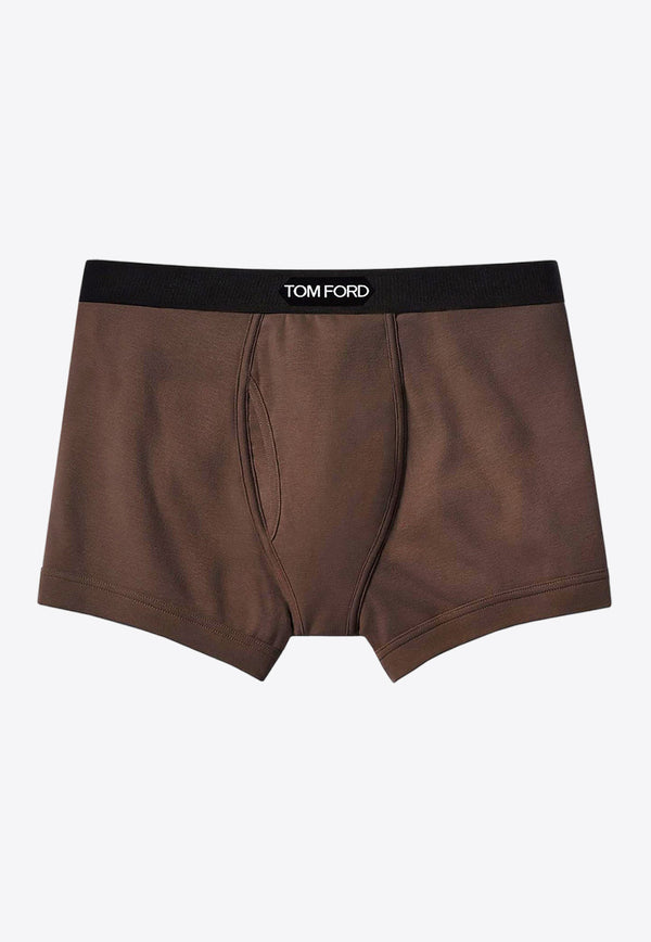Tom Ford Logo-Patch Boxer Shorts T4LC31040_216