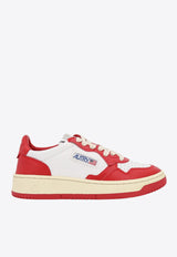 Autry Medalist Low-Top Sneakers Red AULWWB02_WB02