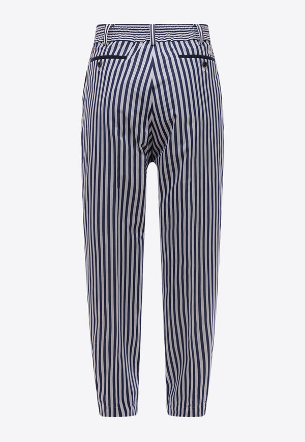 Sacai Straight-Leg Striped Pants Blue 2303040M_222