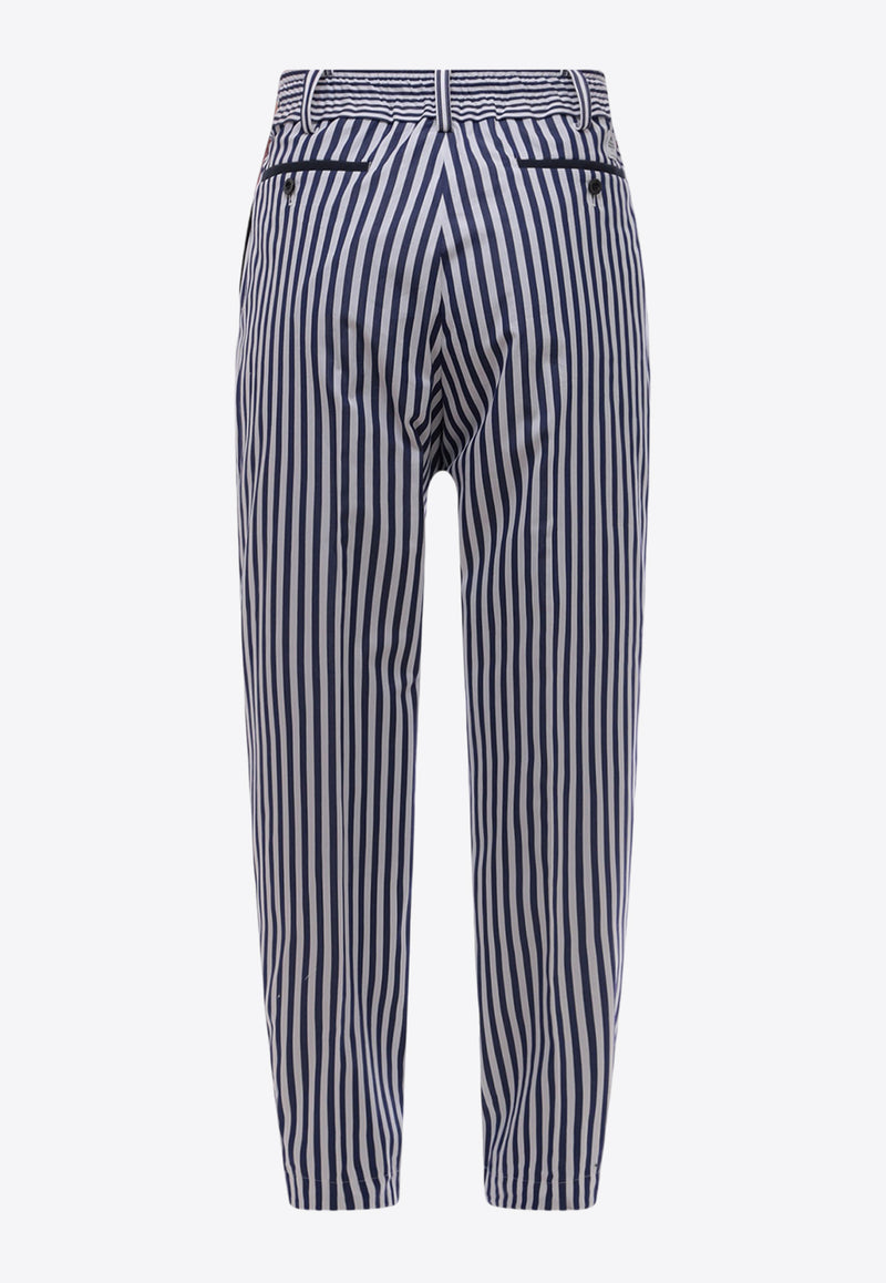 Sacai Straight-Leg Striped Pants Blue 2303040M_222