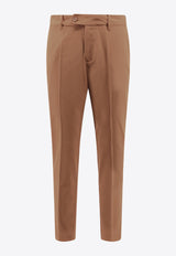 J.Lindeberg Straight-Leg Tailored Pants Brown GMPA07906_E116