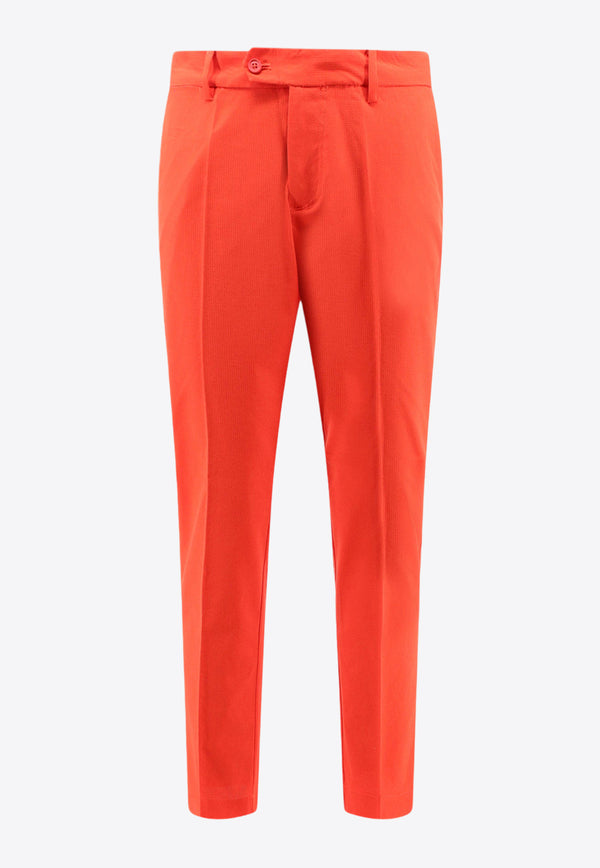 J.Lindeberg Straight-Leg Tailored Pants Red GMPA07906_G135