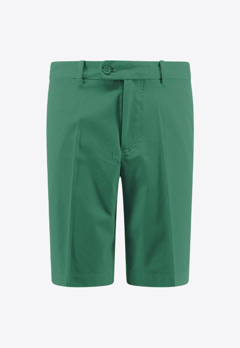 J.Lindeberg Logo Patch Bermuda Shorts Green GMPA07908_M376