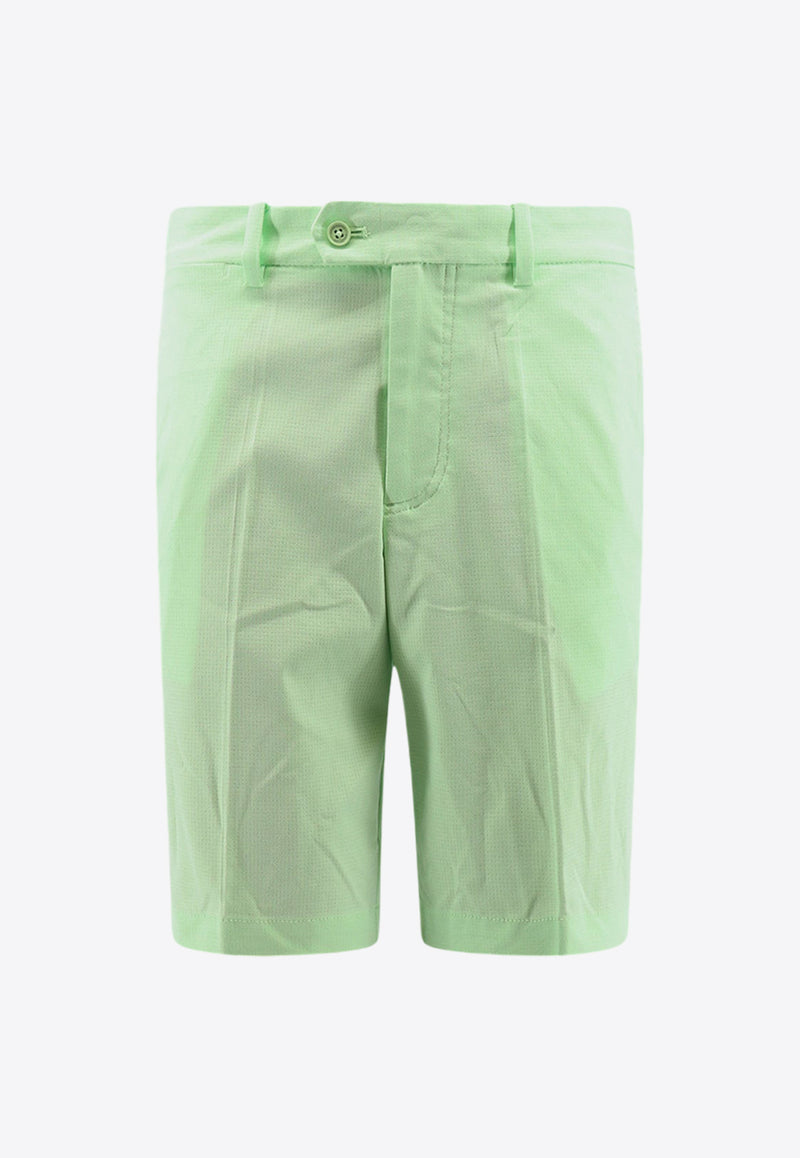 J.Lindeberg Logo Patch Bermuda Shorts Green GMPA07908_M037