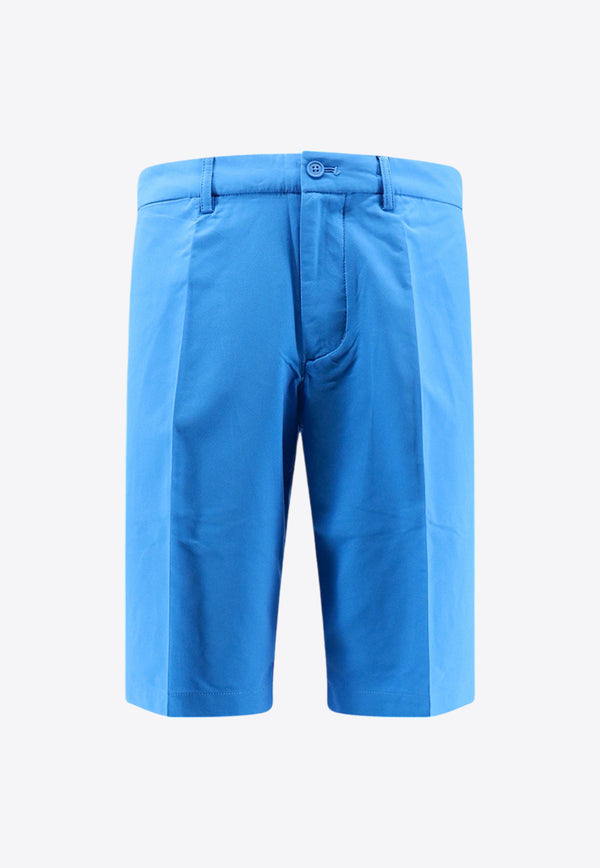 J.Lindeberg Logo Patch Bermuda Shorts Blue GMPA07905_O175