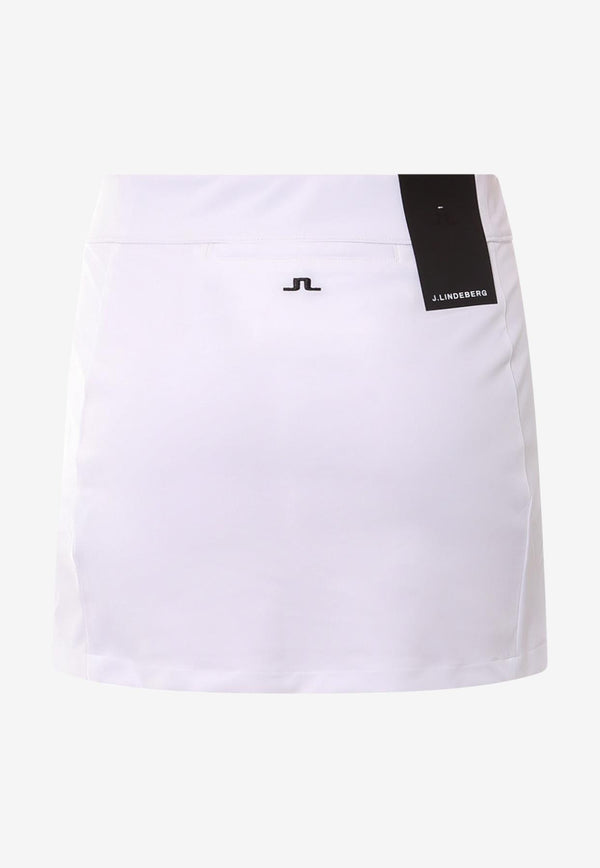 J.Lindeberg Amelie Mini Golf Skirt White GWSD07897_0000