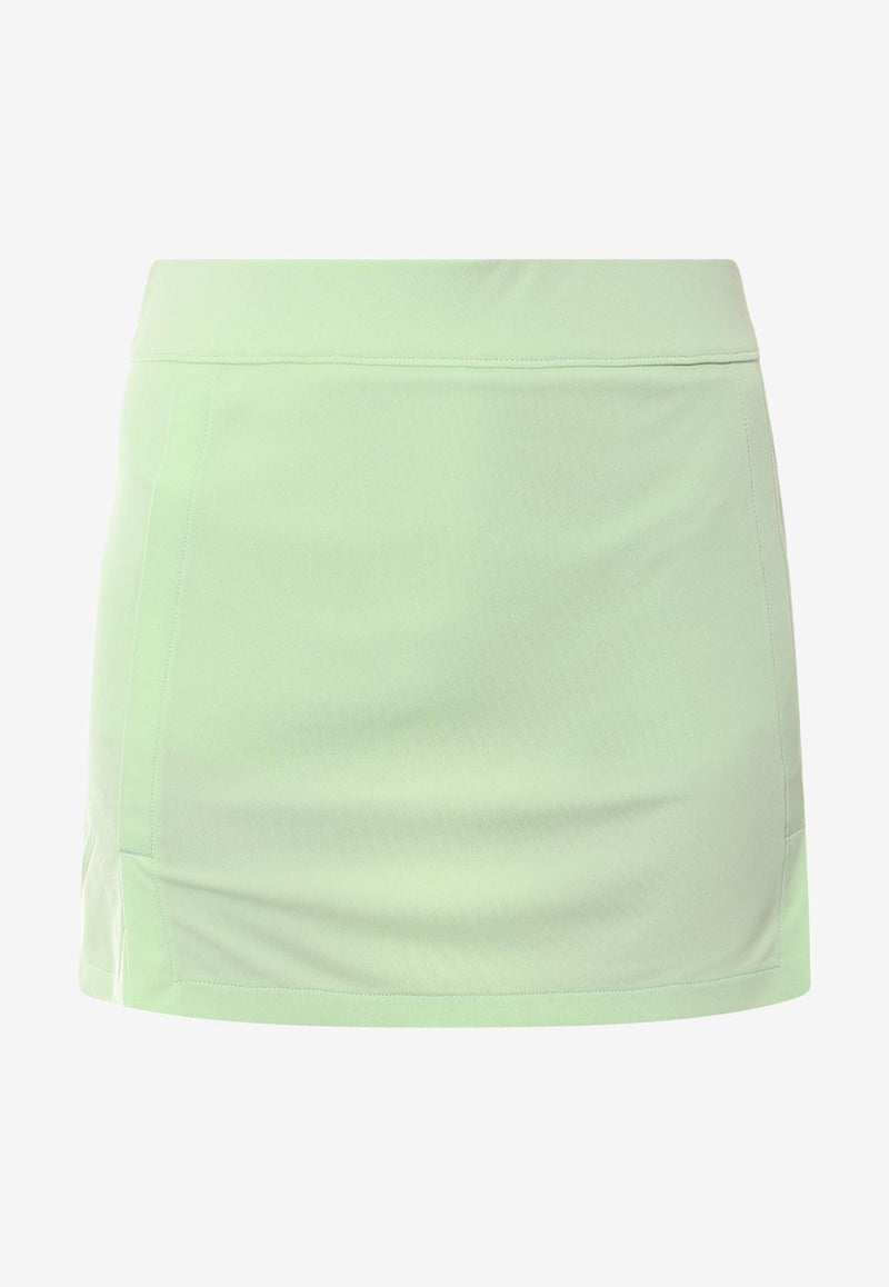 J.Lindeberg Amelie Mini Golf Skirt Green GWSD07948_M037