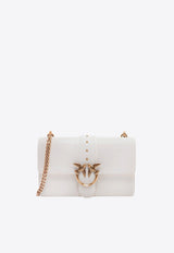 PINKO Classic Love One Crossbody Bag White 100053A0F1_Z14Q