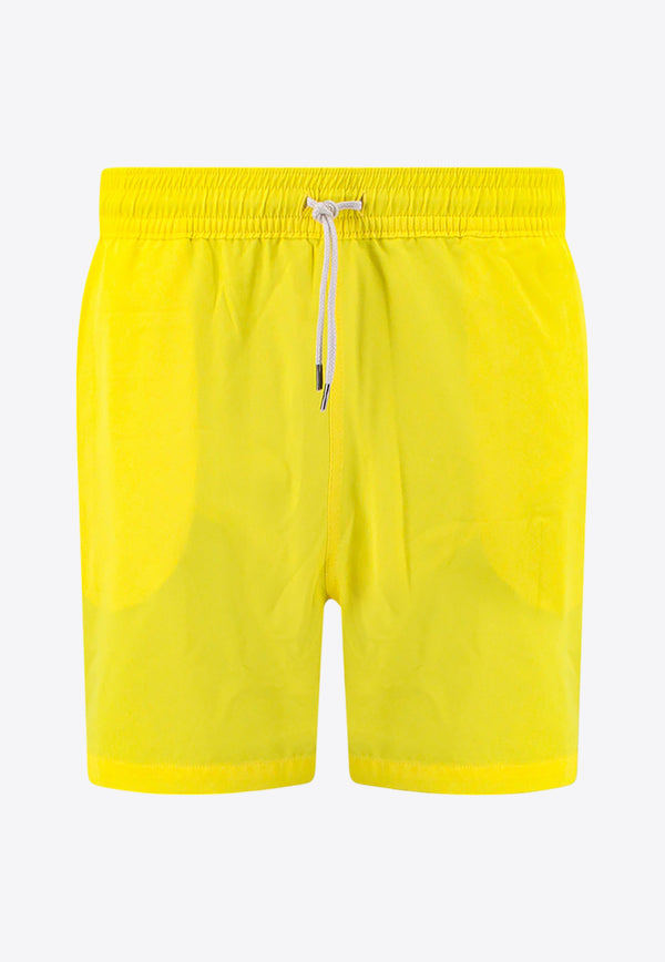Polo Ralph Lauren Logo Embroidered Swim Shorts Yellow 710829851_033