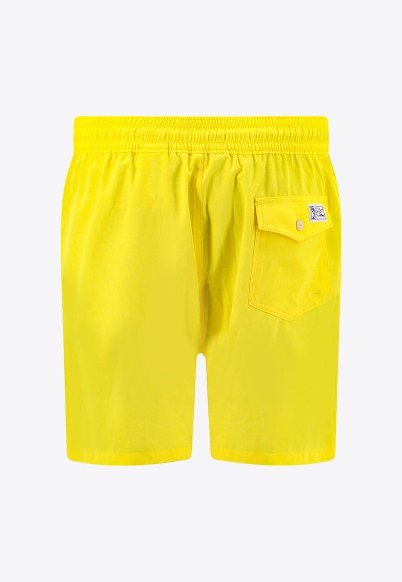 Polo Ralph Lauren Logo Embroidered Swim Shorts Yellow 710829851_033