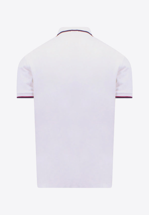 Polo Ralph Lauren Logo Embroidered Polo T-shirt White 710842621_002