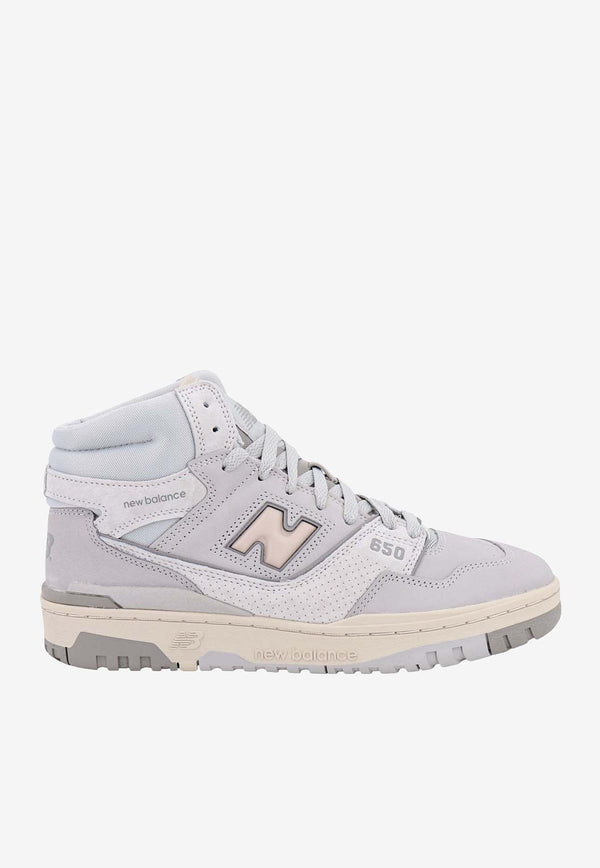 New Balance 650 High-Top Sneakers Gray BB650RGGD12_GREY