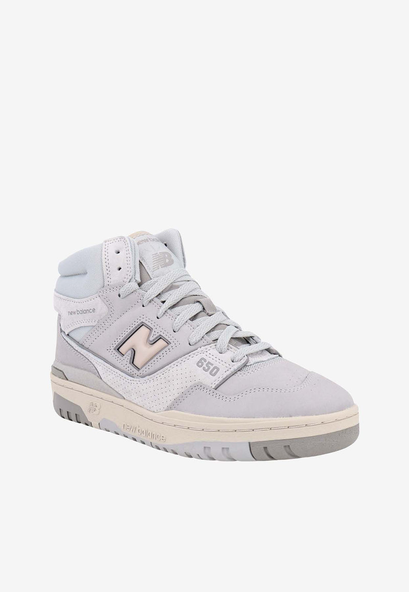 New Balance 650 High-Top Sneakers Gray BB650RGGD12_GREY