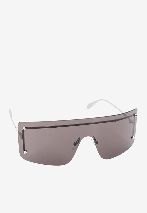 Alexander McQueen Rimless Mask Sunglasses

 Gray 744516I3330_1030