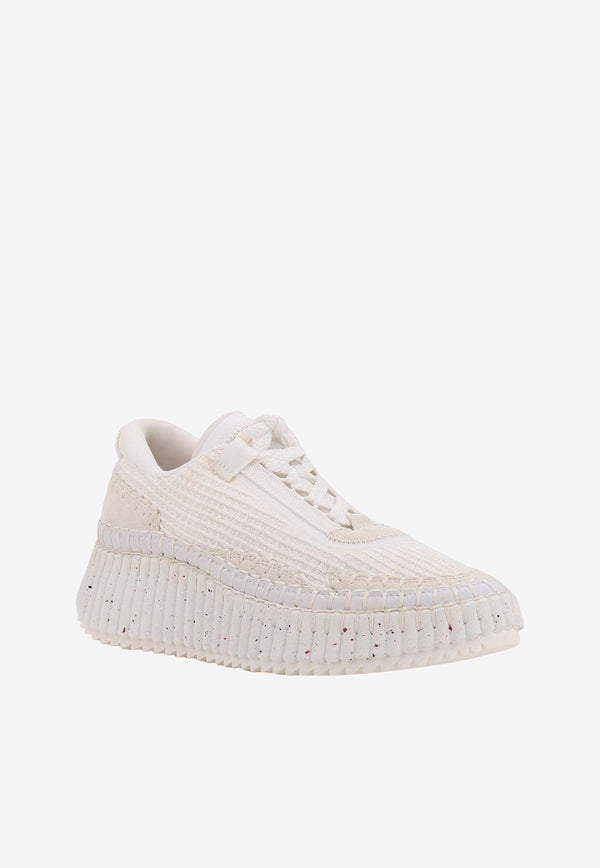 Chloé Nama Low-Top Sneakers White C22S579Y0_101