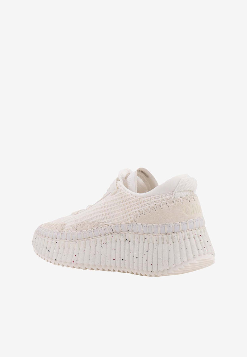 Chloé Nama Low-Top Sneakers White C22S579Y0_101