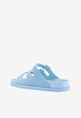 Birkenstock Florida Fresh Suede Sandals Light Blue 1024824_BLUE