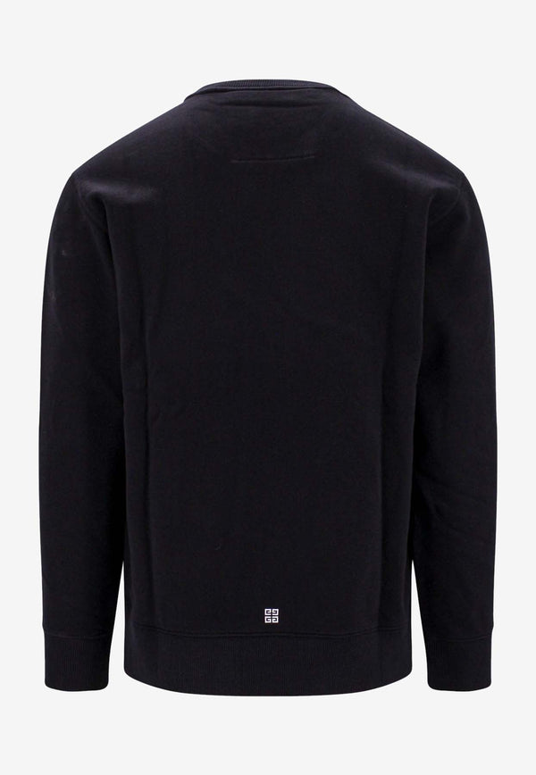 Givenchy Archetype Logo Print  Sweatshirt BMJ0HA3YAC_001