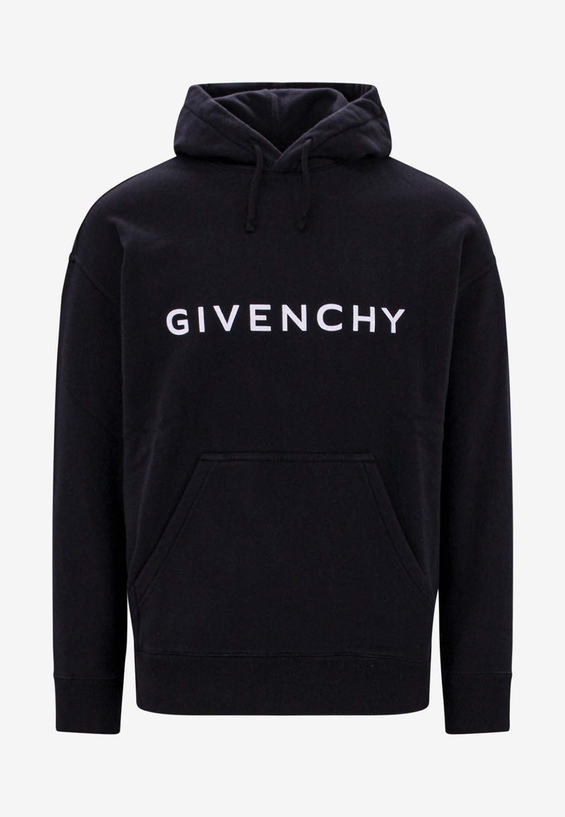 Givenchy Logo-Printed Hooded Sweatshirt BMJ0HC3YAC_001