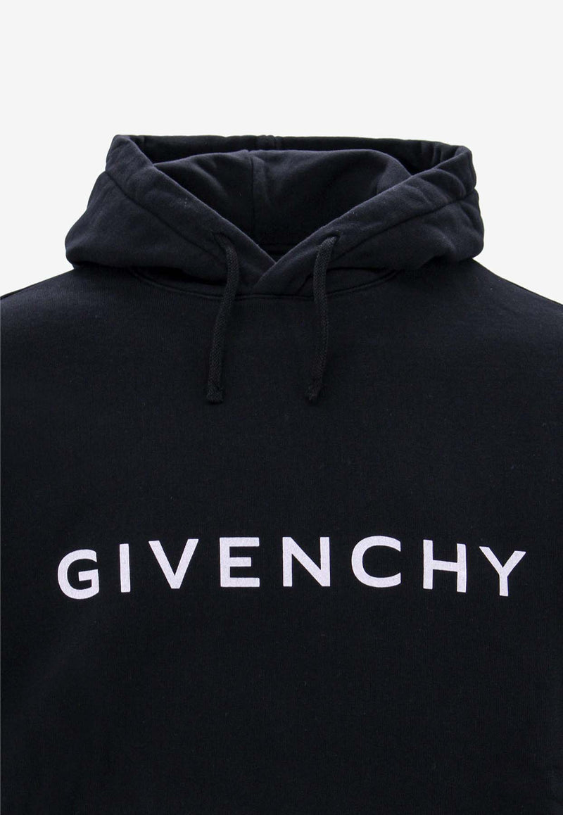 Givenchy Logo-Printed Hooded Sweatshirt BMJ0HC3YAC_001